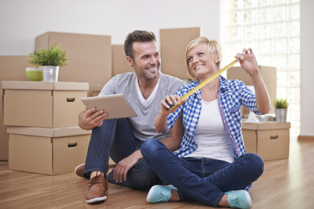 Preparing room for new furniture